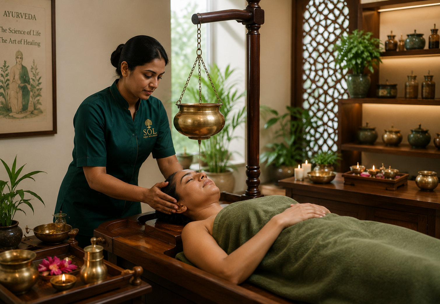 Sol Aqua Wellness Ayurvedic herbs consultation
