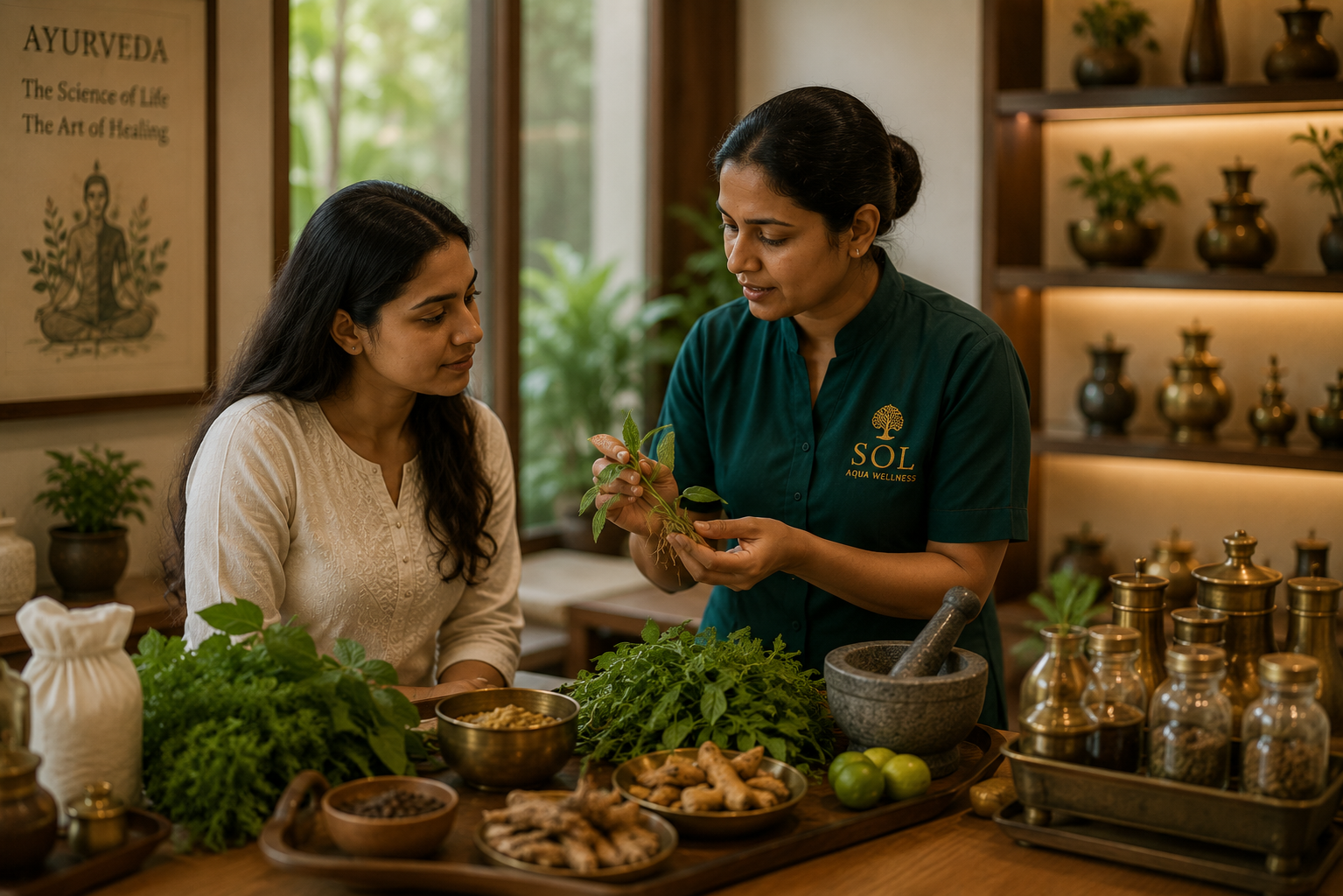 Sol Aqua Wellness Shirodhara therapy